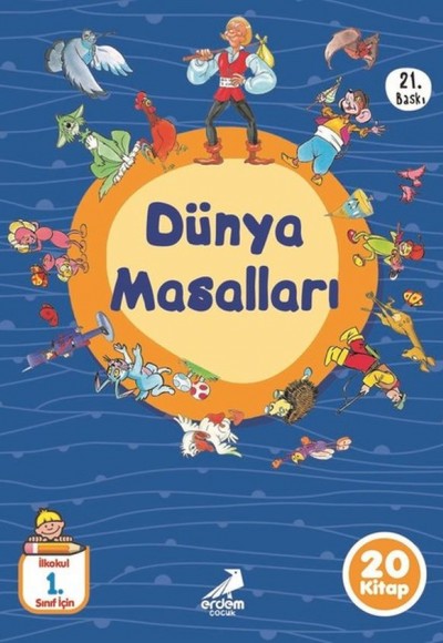 Dünya Masalları - 1.Sınıflar İçin 20 Kitap