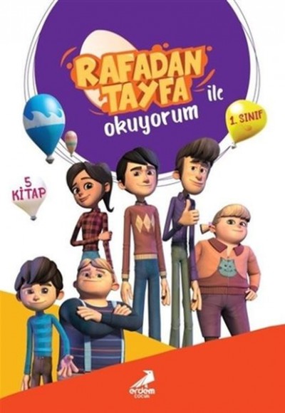 Rafadan Tayfa ile Okuyorum Seti - 5 Kitap Takım