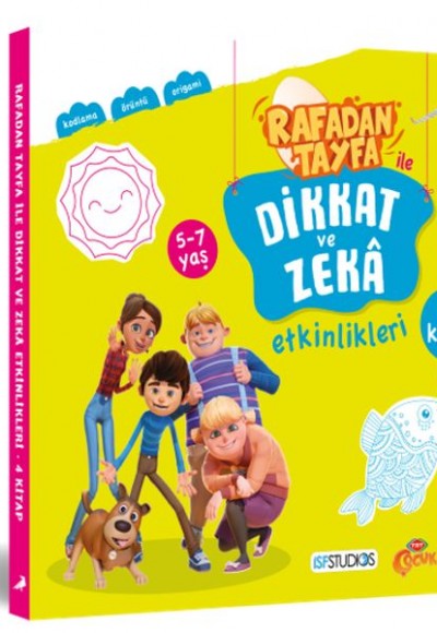 Rafadan Tayfa ile Dikkat ve Zeka Etkinlikleri (4 Kitap Takım)