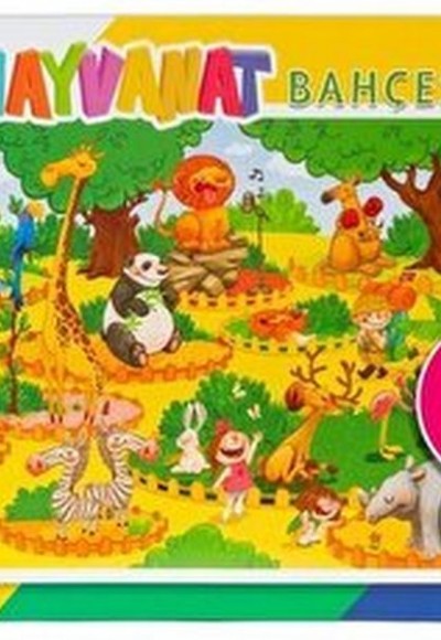 Yer Puzzle-80 Parça Puzzle - Hayvanat Bahçesi