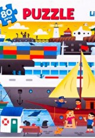 Yer Puzzle-80 Parça Puzzle - Liman