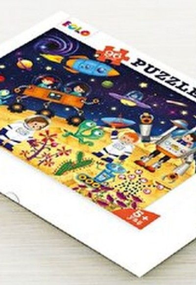 Yer Puzzle-96 Parça Puzzle - Uzayda Keşif