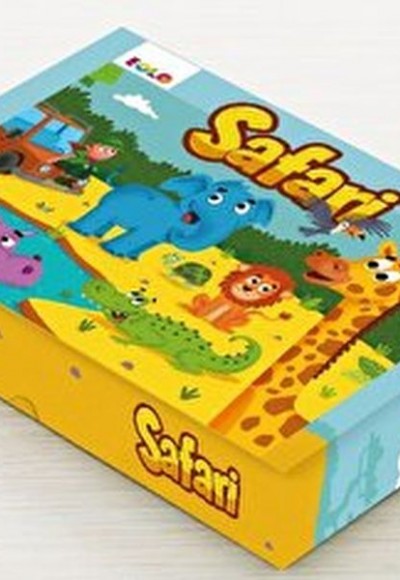 Yer Puzzle-60 Parça Puzzle - Safari