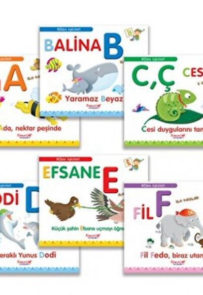 Alfabe Öyküleri (6 Kitap Set)