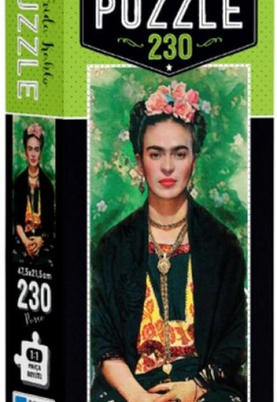 Blue Focus Frida Kahlo - Puzzle 230 Parça