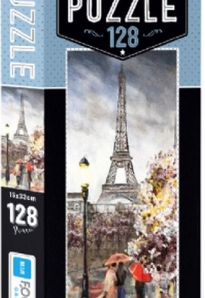Blue Focus Paris - Puzzle 128 Parça
