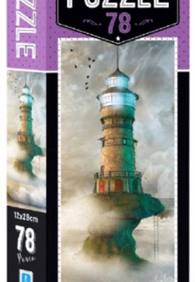 Blue Focus Lighthouse - Puzzle 78 Parça