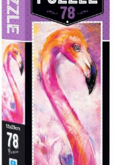 Blue Focus Flamingo - Puzzle 78 Parça