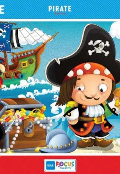 Blue Focus Pirate (Korsan) - Puzzle 72 Parça