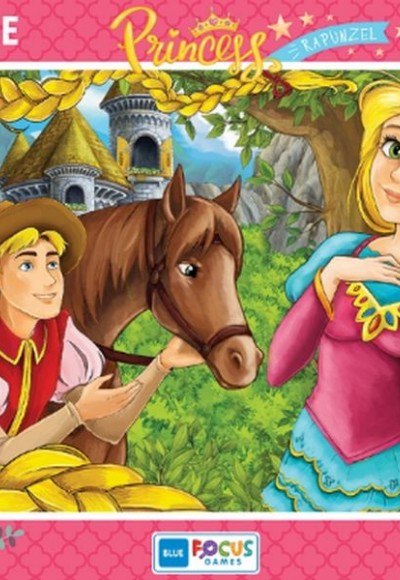 Blue Focus Princess Rapunzel - Puzzle 72 Parça