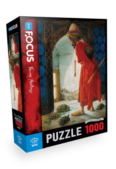 Blue Focus 1000 Parça Puzzle Kaplumbağa Terbiyecisi