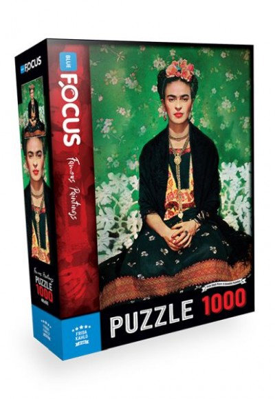 Blue Focus Puzzle Frida Kahlo 1000 Parça