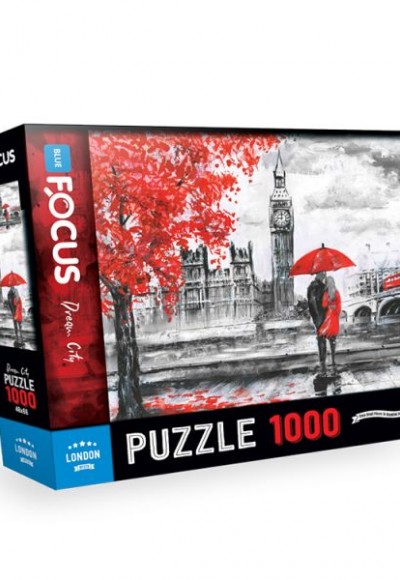 Blue Focus 1000 Parça Puzzle London