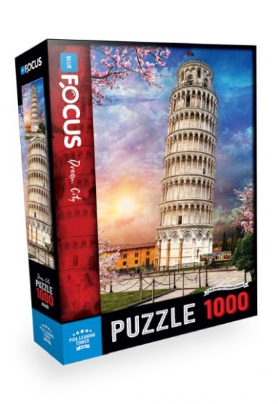 Blue Focus Puzzle Pisa Kulesi 1000 Parça