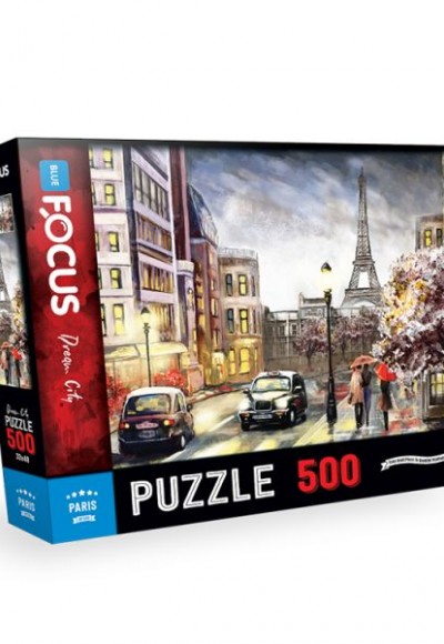 Blue Focus Paris - Puzzle 500 Parça