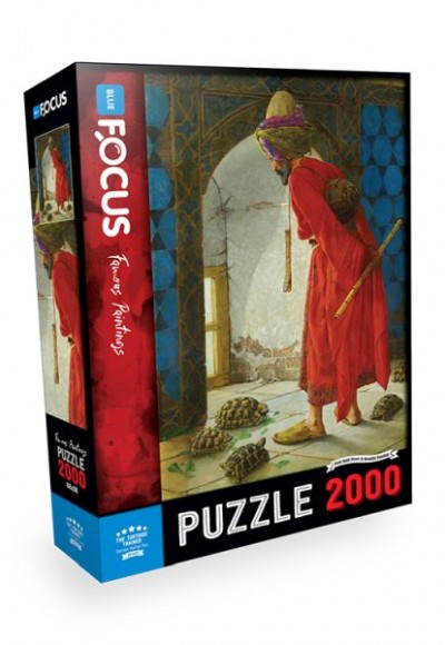 Blue Focus The Tortoise Trainer (Kaplumbağa Terbiyecisi) - Puzzle 2000 Parça