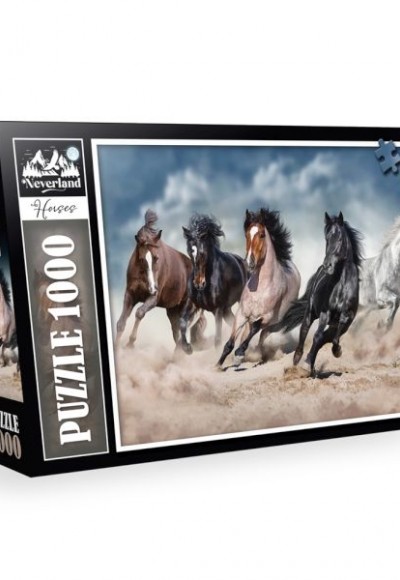 Neverland 1000 Parça - Horses (Atlar)