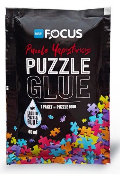 Blue Focus Puzzle Glue 40 Ml (Puzzle Yapıştırıcısı) - 1000'Lik Puzzle İçin