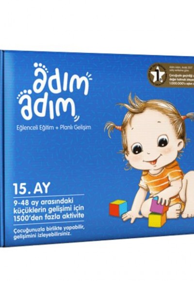 Adım Adım Bebek Eğitim Seti 15. Ay