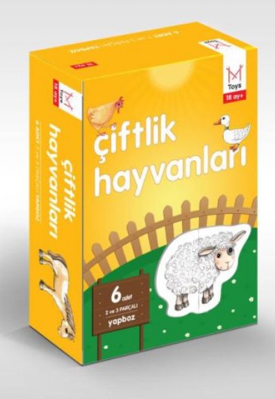 Bebek Yapboz Çiftlik Hayvanları