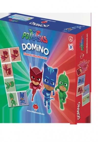 Pjmasks Domino Oyunu Eğlenceli Sıralama Oyunu