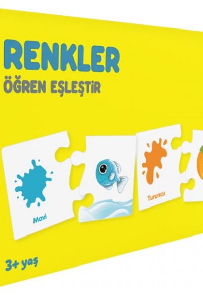 Renkler - Öğren Eşleştir (3+ Yaş)