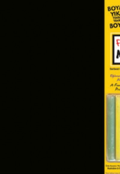 Funny Mat Black (Tebeşirli) Serbest Çalışma 25X35Cm