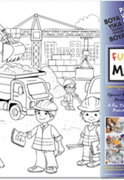 Funny Mat Küçük İnşaatçılar / Little Builders İkili Set