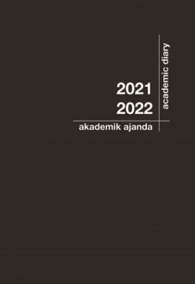 Akademi Çocuk 2021-2022 Akademik Ajanda 3079 Siyah-21x29 cm