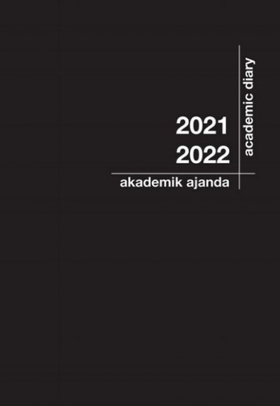 Akademi Çocuk 2021-2022 Akademik Ajanda Siyah 21x29cm