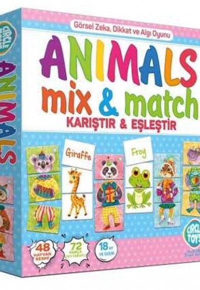 Circle Toys Animals Mix & Match