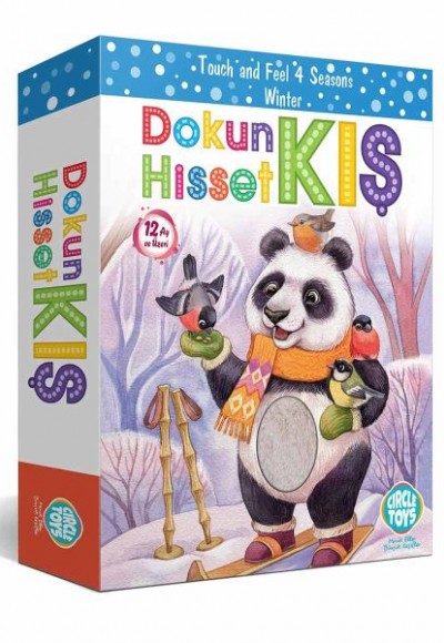 Circle Toys Dokun Hisset Tanı Kış Eğitim Kartları