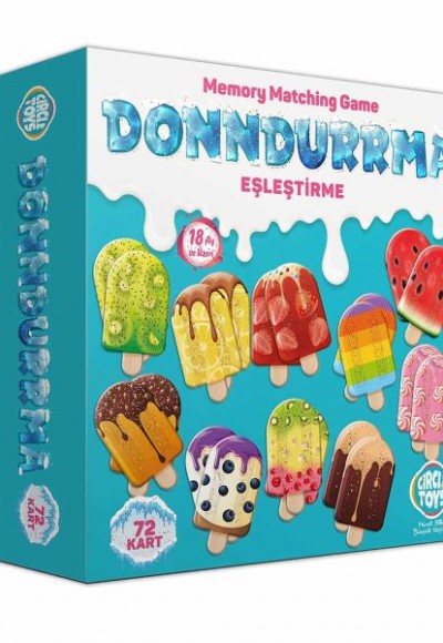 Circle Toys Dondurma Hafıza Eşleştirme Oyunu