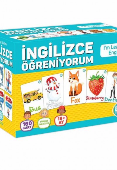 Circle Toys İngilizce Öğreniyorum Eğitici Kartlar