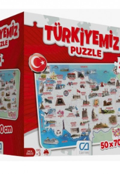 Türkiyemiz Yer Puzzle
