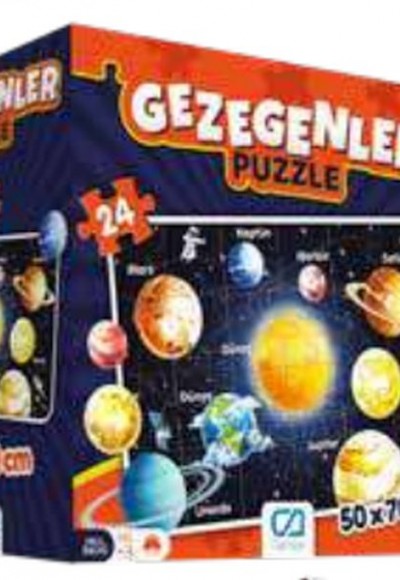 Gezegenler Eğitici Puzzle (CA.5026)