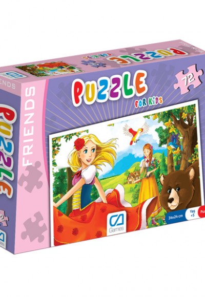Puzzle For Kids 72-Frıends (CA.5036)