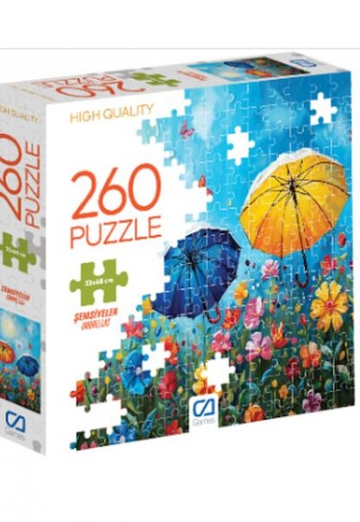 Şemsiyeler Puzzle 260