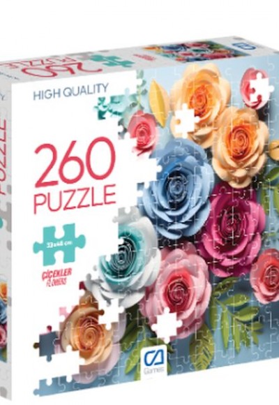 Çiçekler Puzzle 260