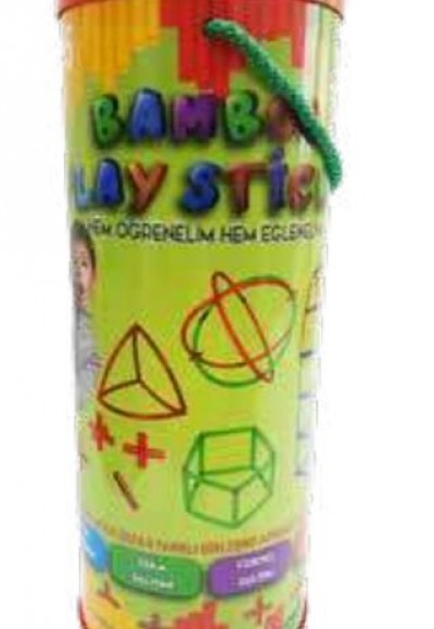 Bamboo Oyun Çubukları (Silindir)