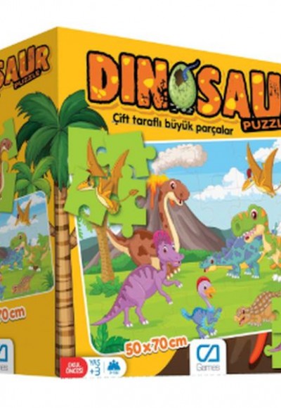 Dinozorlar Yer Puzzle