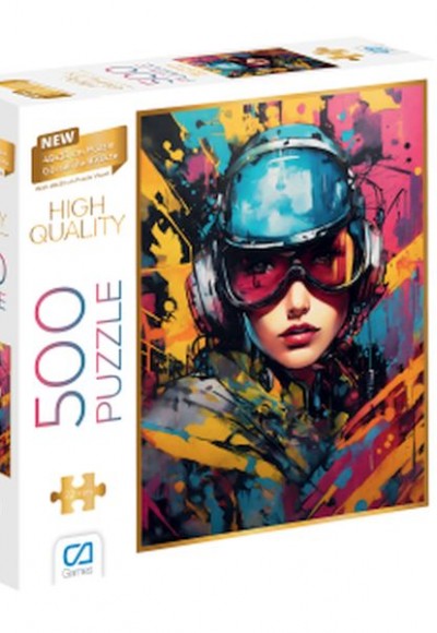 Pilot Kadın Puzzle 500
