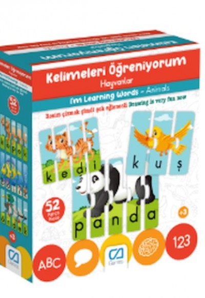Kelimeleri Öğreniyorum Hayvanlar