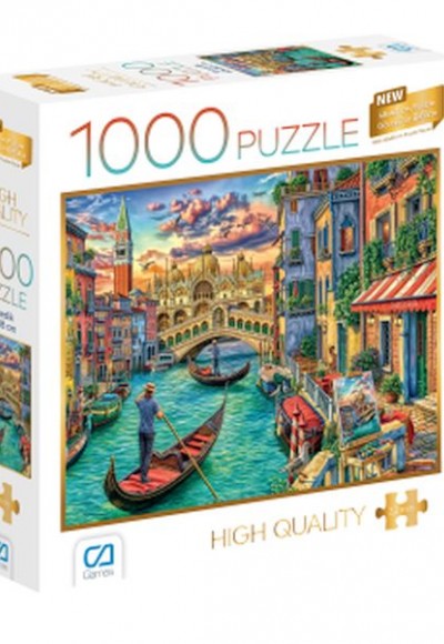 Venedik Sokakları Puzzle 1000