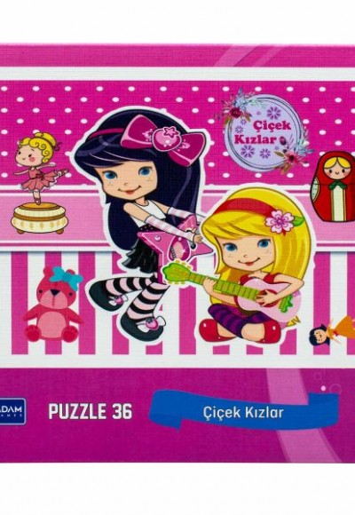 Çiçek Kızlar 36 Parça Puzzle