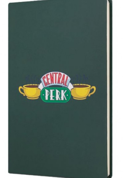 Friends Central Perk Sert Kapak Butik Defter Yeşil