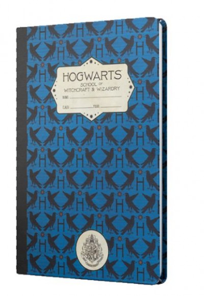 Harry Potter Hogwarts Ravenclaw Sert Kapak Butik Defter Lacivert