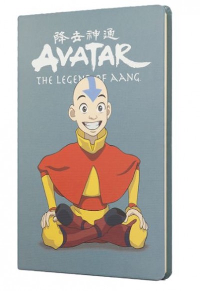 Avatar Aang Sert Kapak Butik Defter Gri