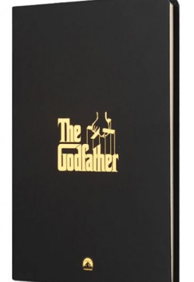 The God Father Sert Kapak Butik Defter Siyah