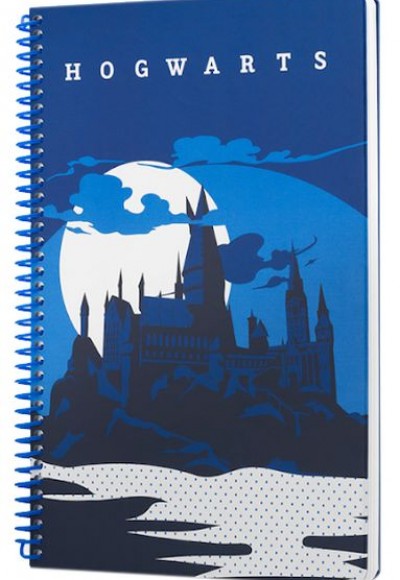 Harry Potter Hogwarts Spiralli Defter Lacivert